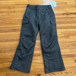 SOLD - Arctix mens snow sports cargo pants short inseam 1960 gray charcoal small